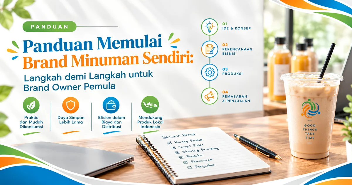 Panduan Memulai Brand Minuman Sendiri: Langkah demi Langkah untuk Brand Owner Pemula